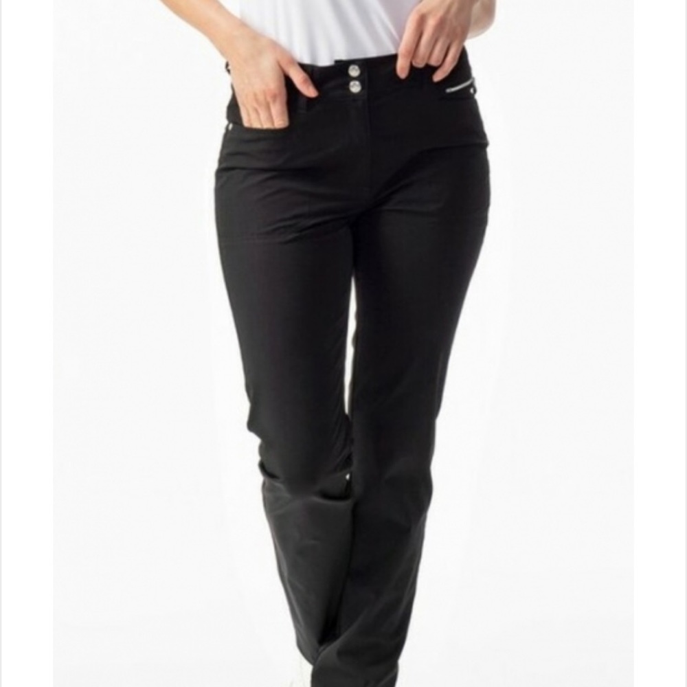 Daily Sports Ladies Miracle 29" Inseam Zip Front Golf Pants - Size US8 EUC